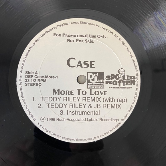 Case Spoiled Rotten  Def Jam Vinyl Record LP  I Gotcha  More To Love PROMO 12 in - Picture 3 of 9